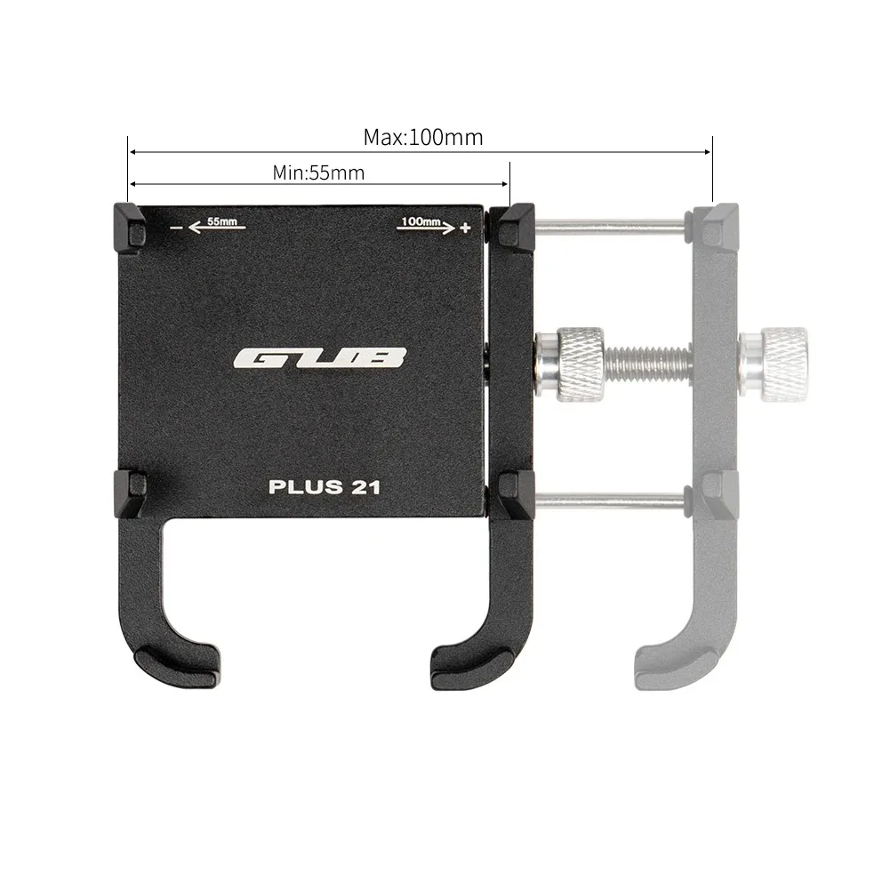 Gub plus 21 Motorrad Fahrrad Telefon halter Aluminium legierung Handy halter Halterung drehbare verstellbare rutsch feste Fahrrad teile – Detail 11