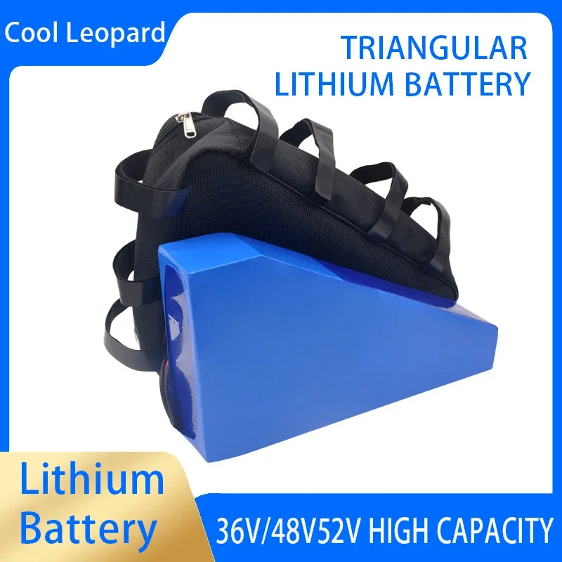 

48V/52V 20AH Triangular Pack Beam Lithium Battery Large Capacity Modification of Soft Pack Lithium Battery for Mountain Bikes