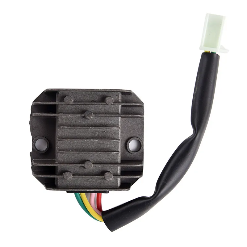

Новый 4 wire Full Wave мотоциклетный РЕГУЛЯТОР выпрямитель для 12V DC Bike Quad Universal