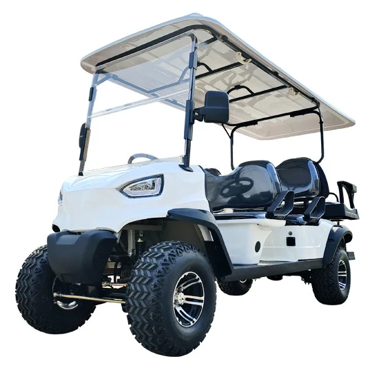 DW Factory Direct Golf 4 Seater Electric Golf, новый дизайн, корпус для гольфа, 4-колесный дисковый тормоз