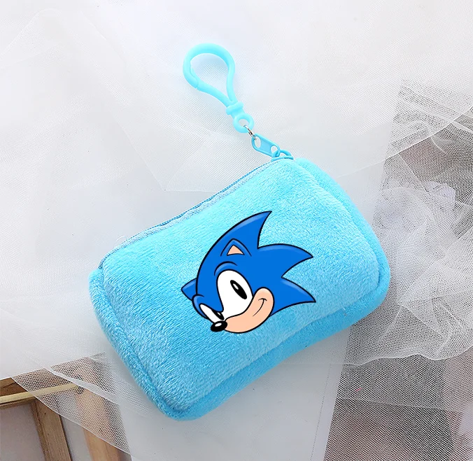 thumbnail image 1 of Monedero de Sonics, bonito monedero de gran capacidad, con estampado de dibujos animados, bolso de mano, portátil, para niñas, regalo de cumpleaños para niños, 1 of 5