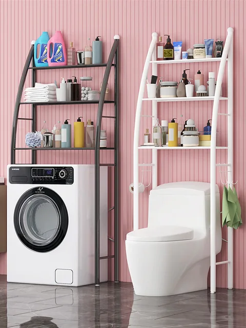 욕실 정리와 편리함을 위한 필수품: 다기능 욕실 용품 보관 랙