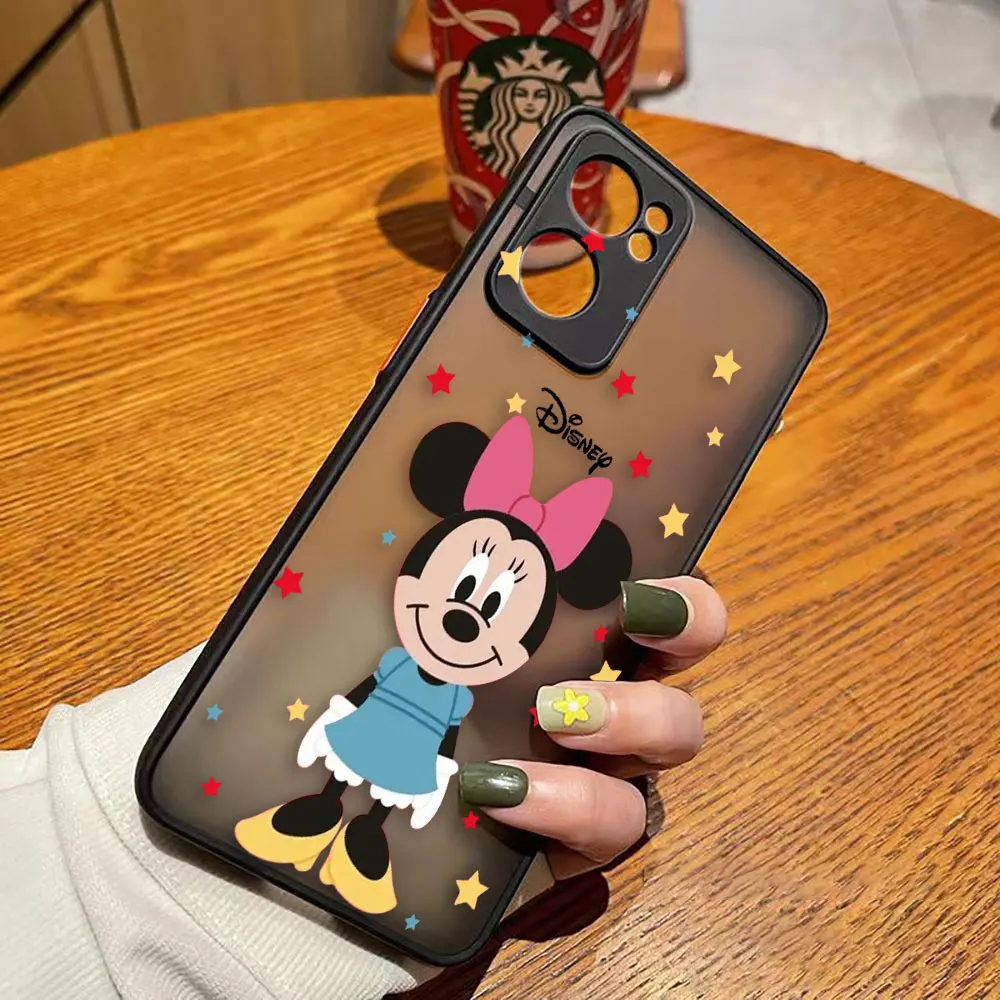 thumbnail image 1 of Matte Phone Case for OPPO RENO 8 8T 7Z 7 6Z 6 5 4 3 PRO PLUS 4G 5G Case Funda Coque Capa Shell Mickey Minnie Mouse Anime Cartoon, 1 of 5
