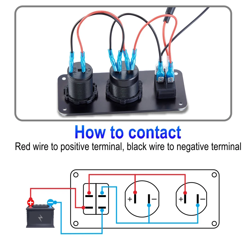Presa Accendisigari 12v Presa USB Da 12 V Accessori Per Barche Pannello Elettrico A Spina Ricambi Camper Rimor - Foto 10