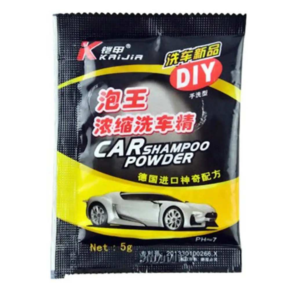 

Concentrate Detergent Car Wash Shampoo Powder Foam Car Cleaning Washing Fine PH7