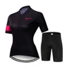 Vendull Bike Team Women's Outfit Suit Mtb Cycling Jersey Clothing 19D Gel Pad Set Summer Mountain Bicycle Wear Women's Clothing 1