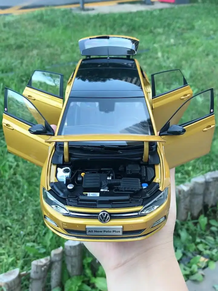 OEM 1:18 フォルクスワーゲンすべて新しいポロプラス新合金車モデル静
