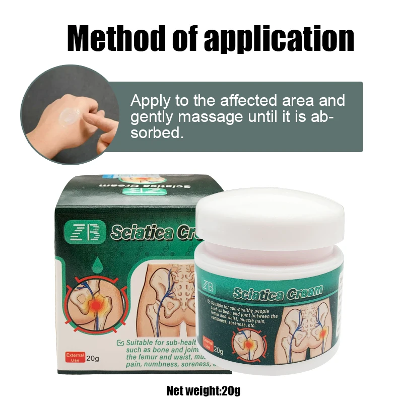 20g sciatica pain relief cream osteoarthritis lumbar muscle analgesics dressing knee back artritis rheumatoid pain joint cream
