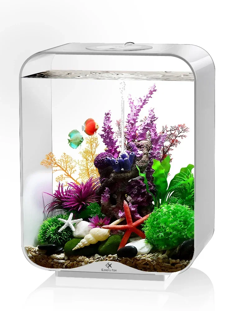 

YY Fish Globe Mini Medium Living Room Lazy Change Water Home Aquarium