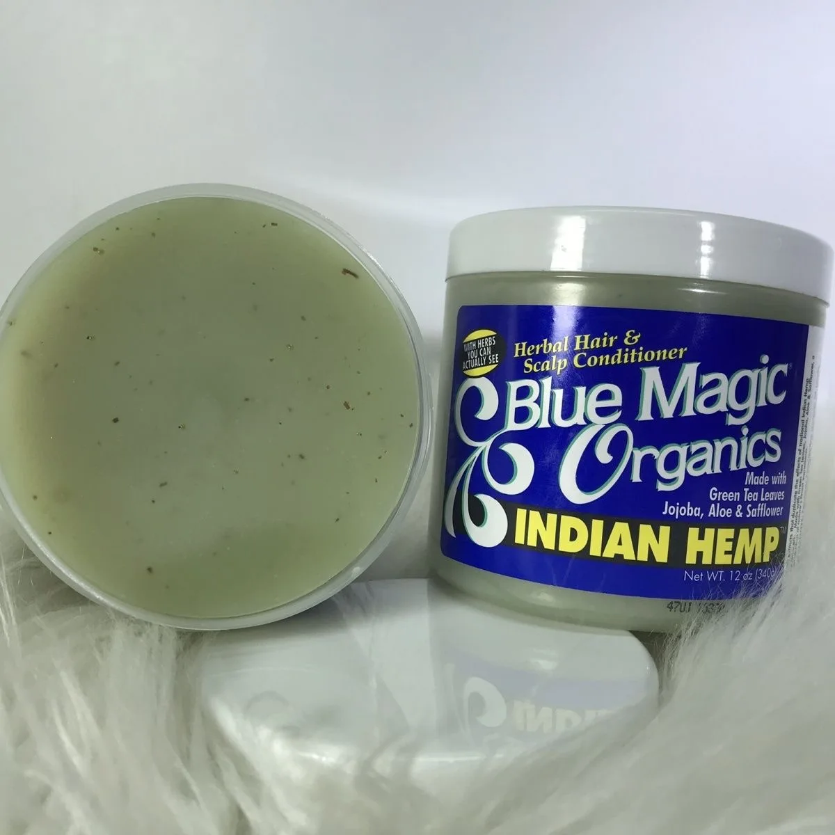 블루 매직 코코넛 오일 헤어 컨디셔너, 스타일링 왁스, 크림, 두피 컨디셔너, 헤어 마스크 스타일링 퍼티, 340g