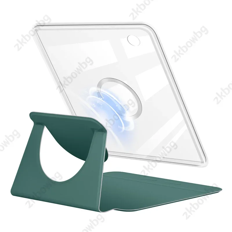 Magnetic Detachable 360° Rotatable Acrylic PU Leather Stand Cover