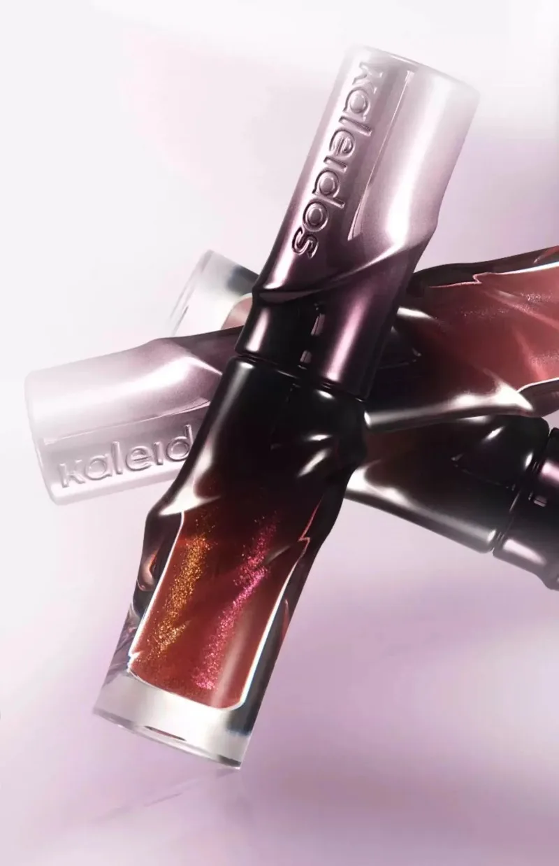 Kaleidos Lip Gloss Nude Mirror Lip Tint Korean Plumping Lip Oil,Hydrating Shimmer Transparent Glitter Shine Lipstick Tinted 52