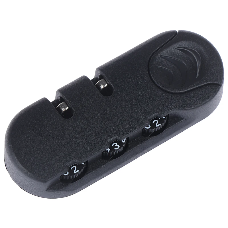 3 Digit Combination Padlock Accessories For Bags Lock Luggage Suitcase Travel Bag Code Lock Black Combination 8.3x3.2cm mini padlock combination lock security padlock luggage padlock travel padlock digit combination lock