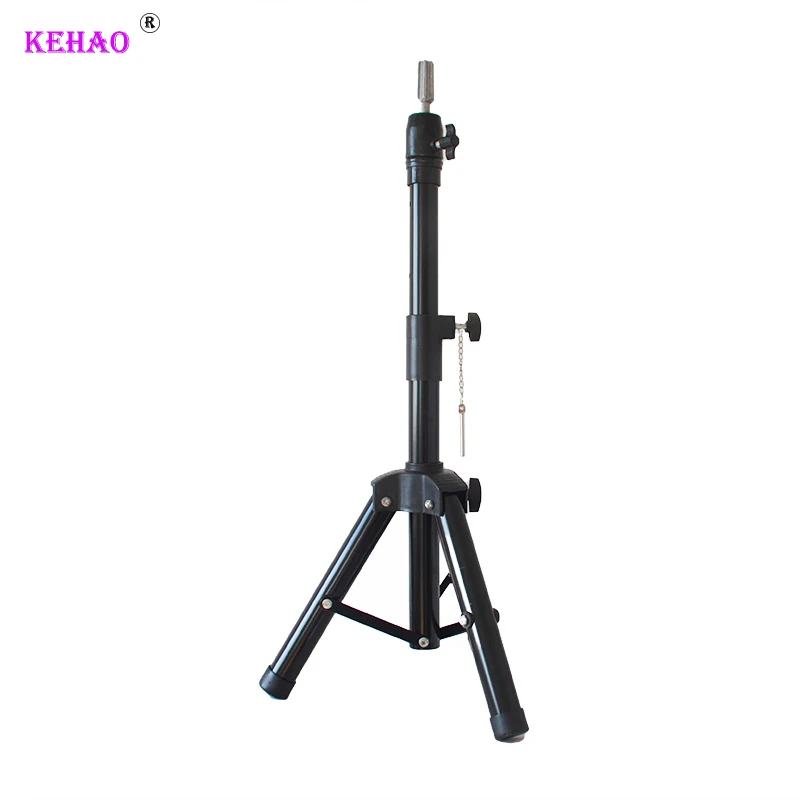Hairdressing Wig Stand Tripod Training Mannequin Head Tripod Holder For Hairdressers Salon Styling For Wig Display Making