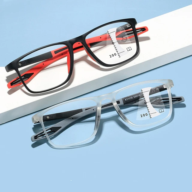 Lunettes de lecture Lentille multifocale progressive Presbytie