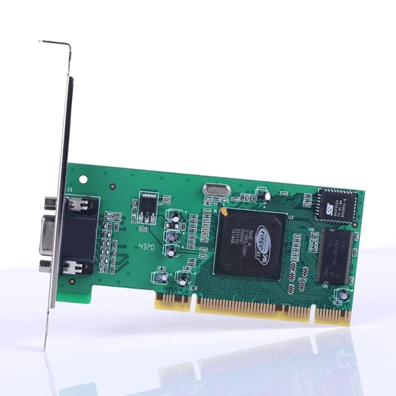 

Видеокарта PCI ATI Rage XL 8 МБ 32 бит VGA SDRAM Видеотрактор для настольных ПК