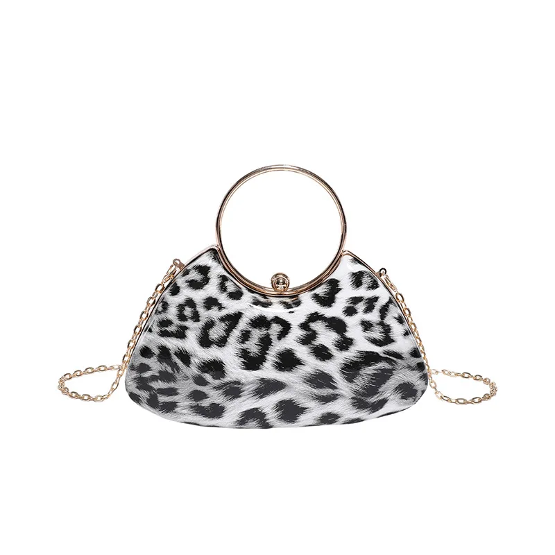 Exquisite Leopard Print For Women's Fashion Handbag Versatile Evening Bag Noble and Elegant Trend Crossbody Bag for Women Gift