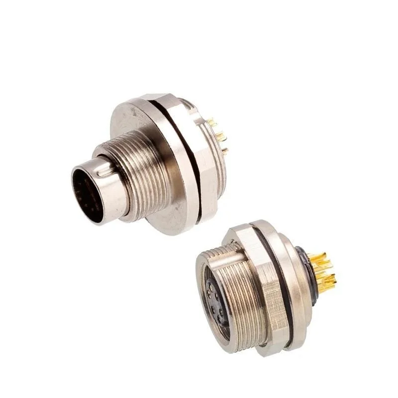 

Заводские паяльные соединители M9 типа 2 3 4 5 6 7 8, Панельные разъемы, водонепроницаемые, IP67, женские, мужские, передние и задние разъемы