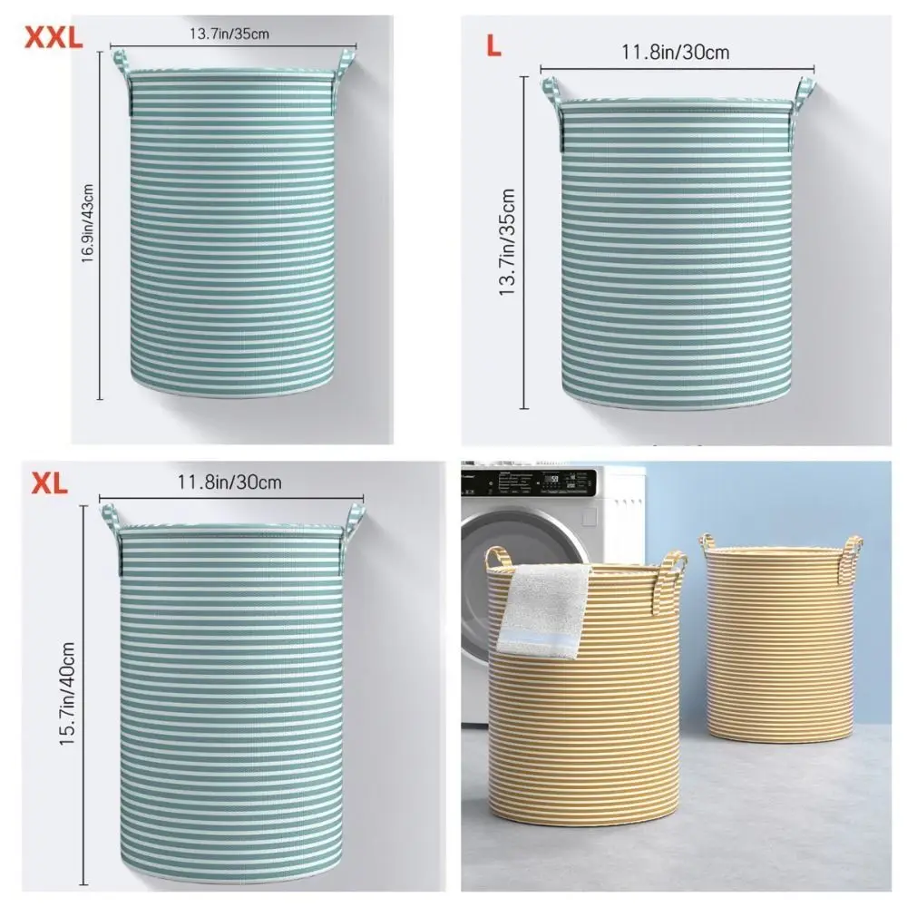 High Quality Foldable Laundry Basket Cotton and Linen Large Capacity Storage Bag Dirty Clothes Household Sundries Storage Basket