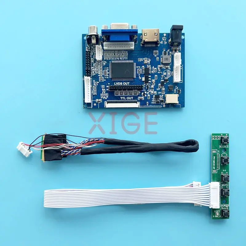 

Плата драйвера контроллера Fit CLAA140WB11A HSD140PHW1, совместимая с HDMI, 40-контактный LVDS набор для самостоятельной модификации, 14 "1366*768 2AV VGA ЖК-монитор