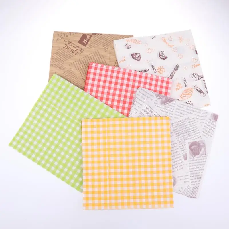 50 Pieces Premium Grease-Resistant Baking Paper Bags 18x18cm for Sandwiches, Donuts, Bu... - SKU GBPB1109 - UGI Packaging