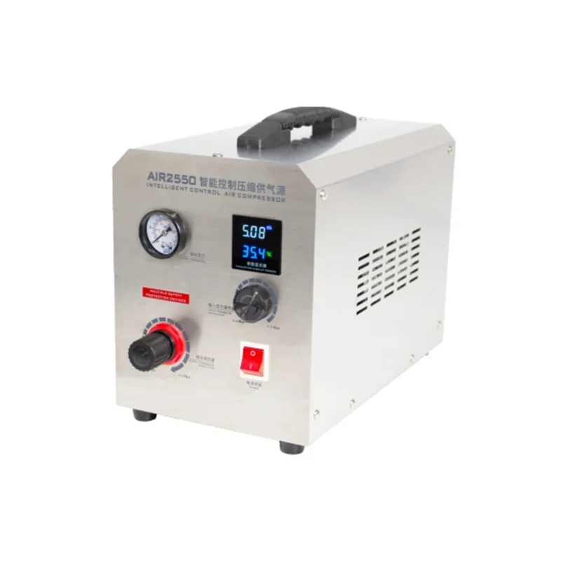 HeltecBMS 42KW 7000A Lithium Battery Spot Welding Machine Penematic press down High Power Spot Welder with Air Compressor
