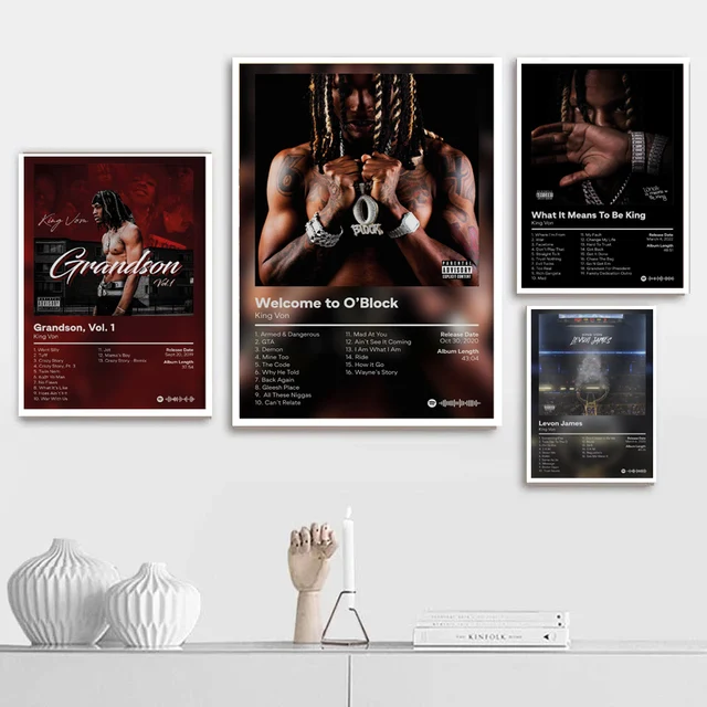 King Von Posters