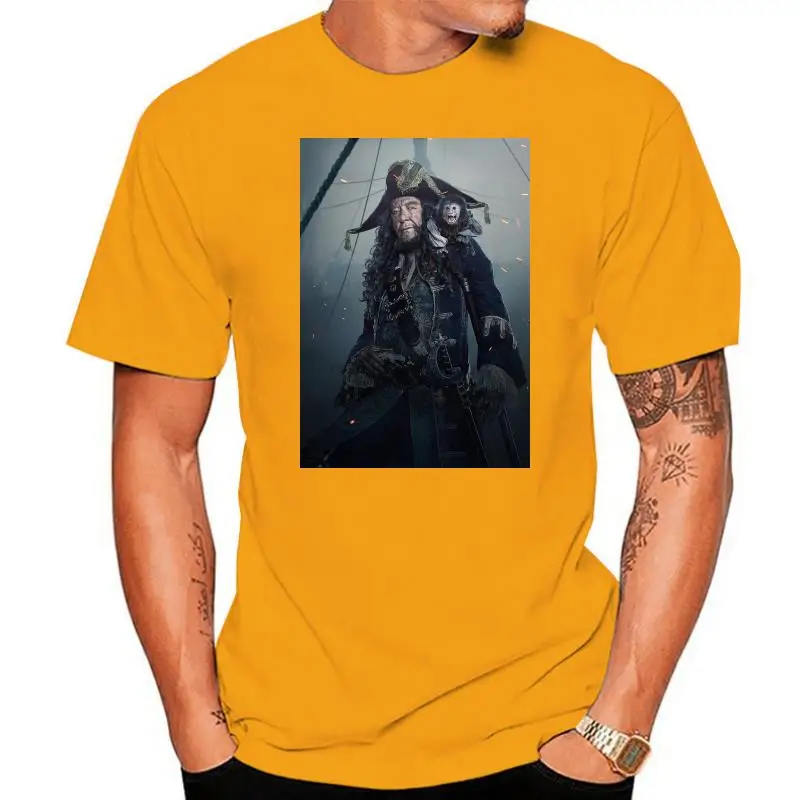 Piratas Do Caribe A Vinganca De Salazar T-Shirt Da Uomo (3)
