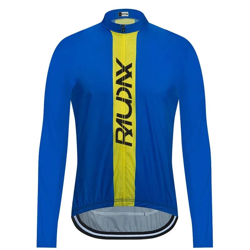 Autumn Cycling Jackets Unisex Bicycle Windproof Cycling Clothing Bike Maillot Sports Long-sleeved Light And Thin Jersey