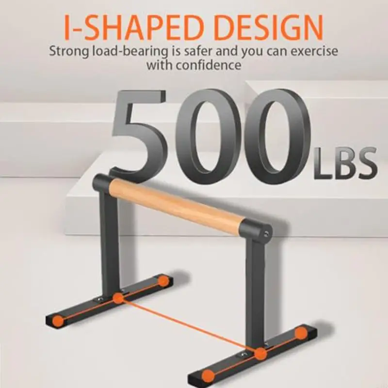 Ergonomic Push Up Bar with Comfortable Handle Muscle Strength Training Parallette Bar Strength Training Equipment 24BD