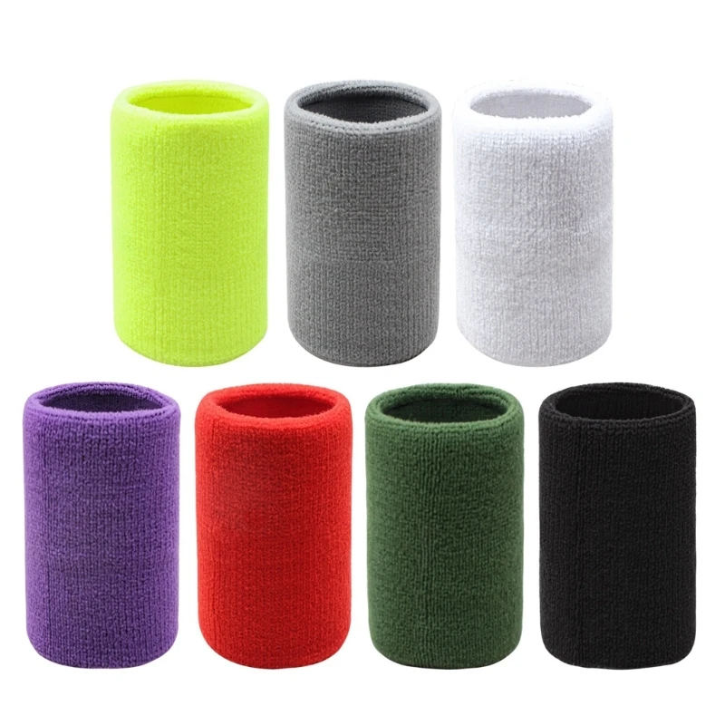 

Повязки на запястье Красочные повязки от пота Спортивные повязки на запястье для спортзала