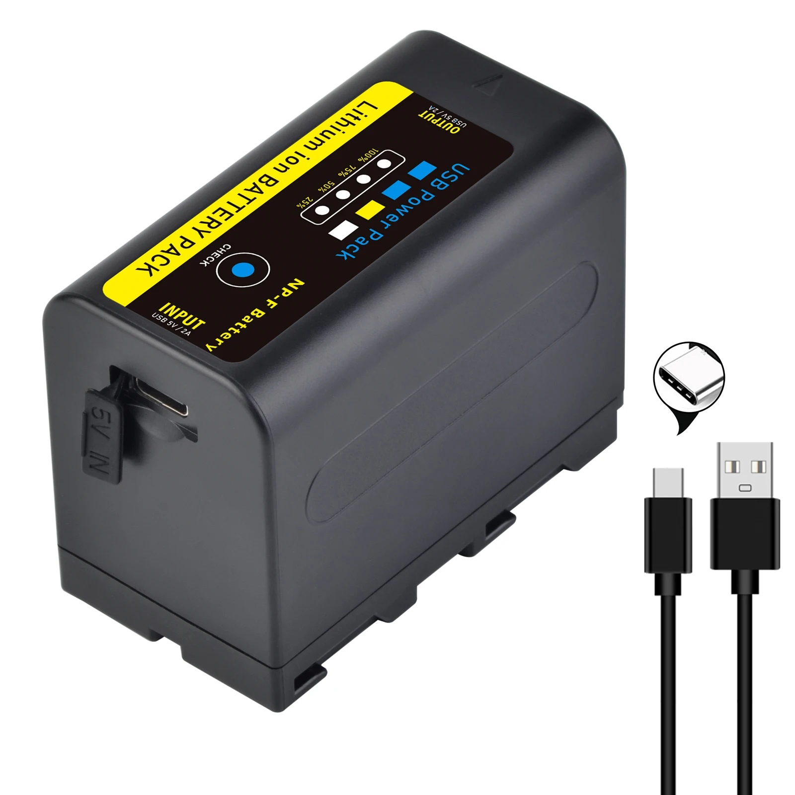 LED Indicador de Alimentação com Porta Tipo