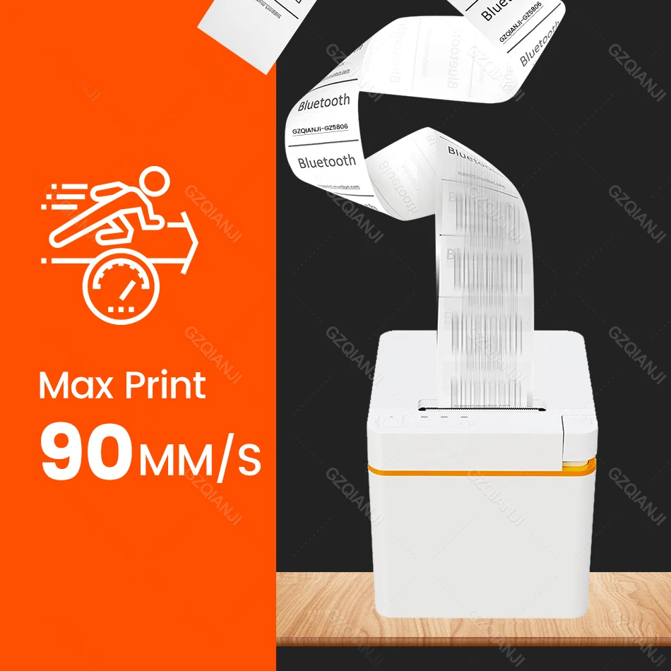 58mm 블루투스 열전사 영수증 POS 프린터 무선 안드로이드 USB 윈도우 미니 데스크탑 2인치 소매점용 현금 서랍 연결