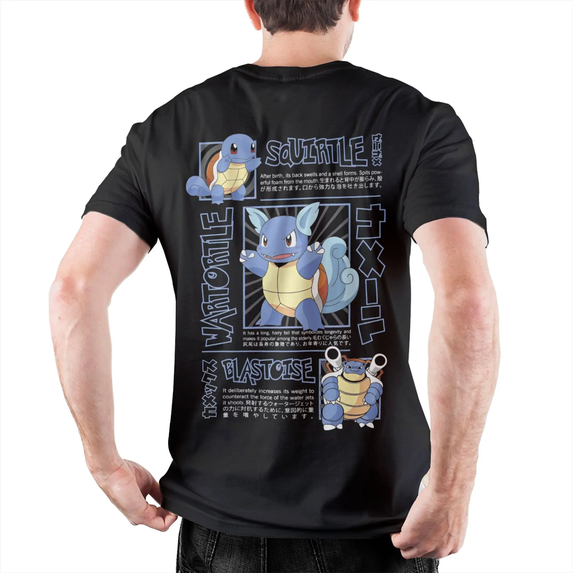 Unisex Charizard Graphic T-Shirt - 100% Cotton, Short Sleeve, Round Collar, Casual Summer Tee