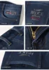 New Fleece Winter Men's Jeans Bruce&Shark Straight Leg Loose Stretch Jeans Men Fashio Casual Big SIZE 42 Men's Jean 6