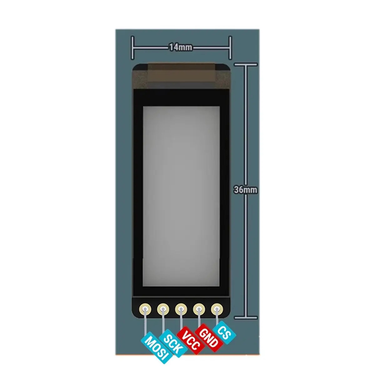  62O 컴퓨터 액세서리, 분할 키보드 화면 교체 LS011B7DH03 160x68 1.08인치 2개(PCB)