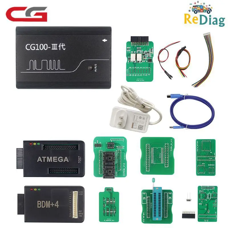 

CG100 PROG III Supports All Function of Renesas SRS Airbag Restore Reset Tool Works CAS3/3+/4/4 Programming CG 100 III
