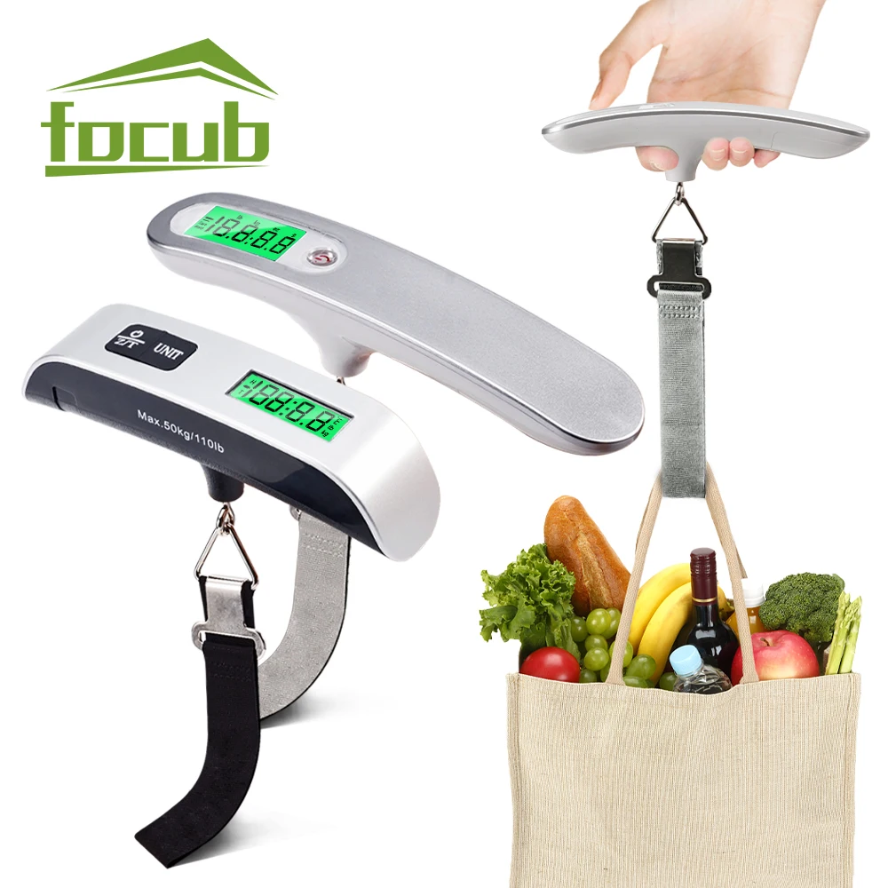 Portable Handheld Scale, Luggage Scale With 50kg Weight Capacity