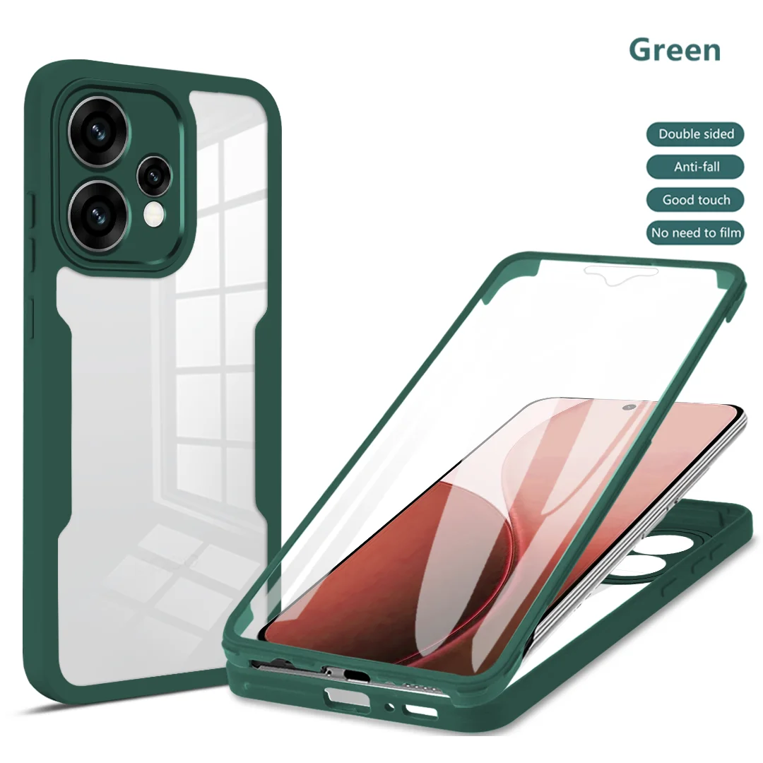 Shockproof Full Body Protective Case with Screen Protector