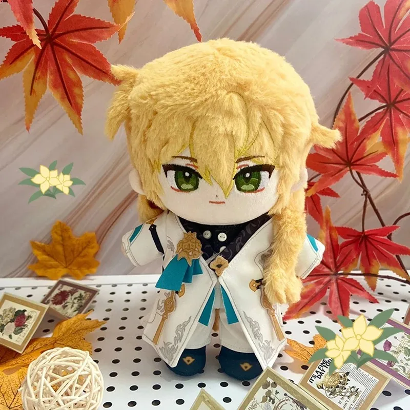 

Game Anime Honkai: Star Rail Luocha Cosplay Adorable Changing Dolls 20CM Cartoon Plush Cotton Doll and Clothes Plushie Gifts
