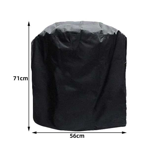 Bbq Grill Borító Vízálló Kültéri Barbecue Cover Hever Der Duding Anti -Esők Védő Védelme Weber Kerek Téglalaphoz Kiegészítők - Image 6