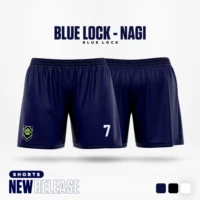 Blue Lock Jersey Nagi Cartoon Anime 3D Print Men Shorts Summer 2025 New Fashion Women Short Pants Outdoor Sports Children Bottom 1