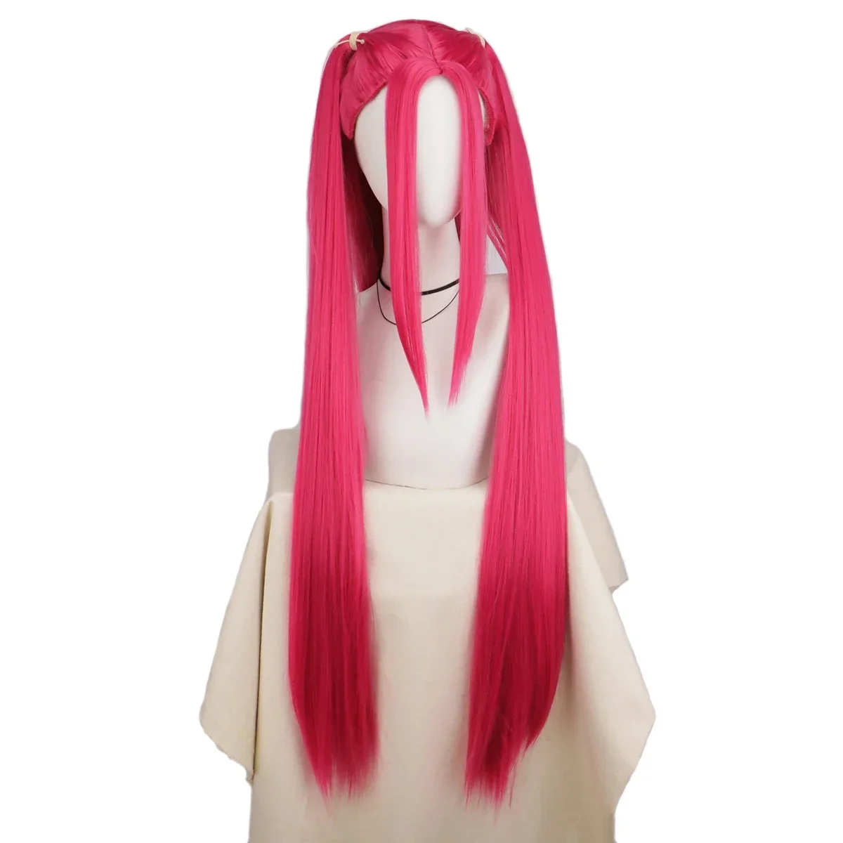2025 Halloween Perruques de Costume de chasseurs de démons Rumi, perruques de Cosplay pour enfants, Anime Mira Zoey pour - immagine 3