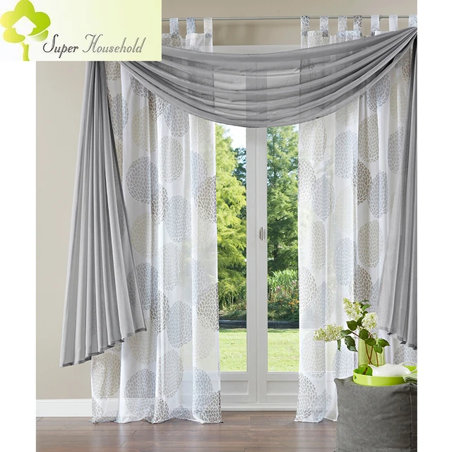 cortina tul visillos cortos para la habitaci n cortinas decorativas cortinas  cocina ventana cortinas salon blancas cortinas dormitorio - AliExpress