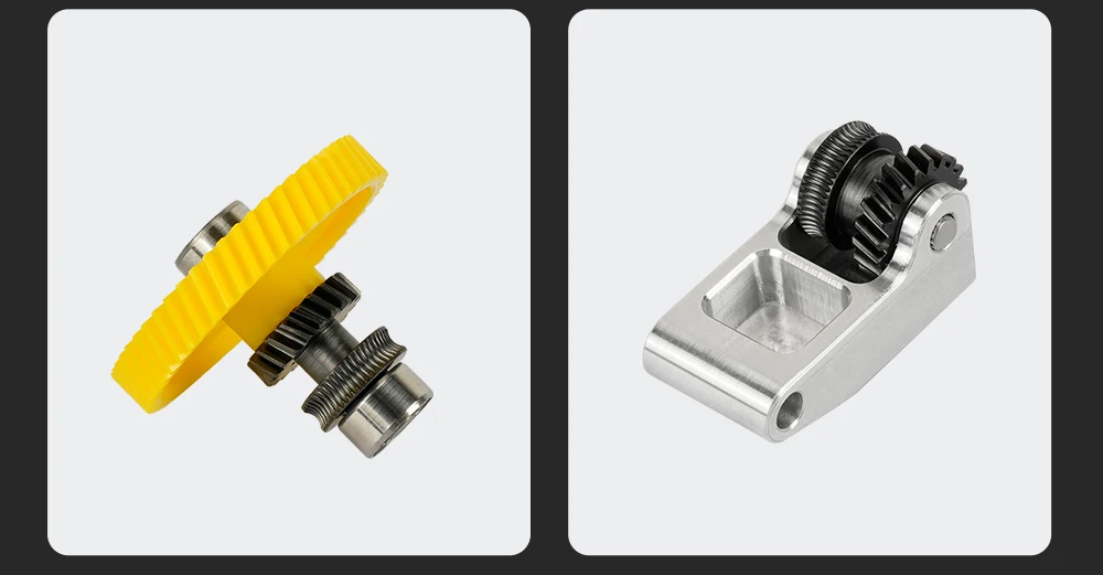 Bambu Lab Extruder-Getriebe für Bambu Lab P1S P1P X1 Carbon X1C Upgrade-Kit aus gehärtetem Stahl für 1,75 mm Filament – Detail 10