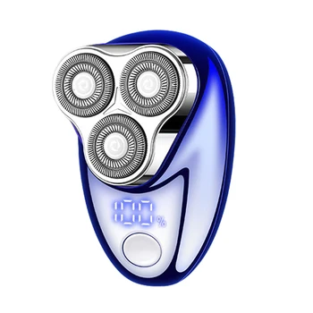 Mini rasoio elettrico ricaricabile con display digitale: rasoio portatile e facile da usare 1