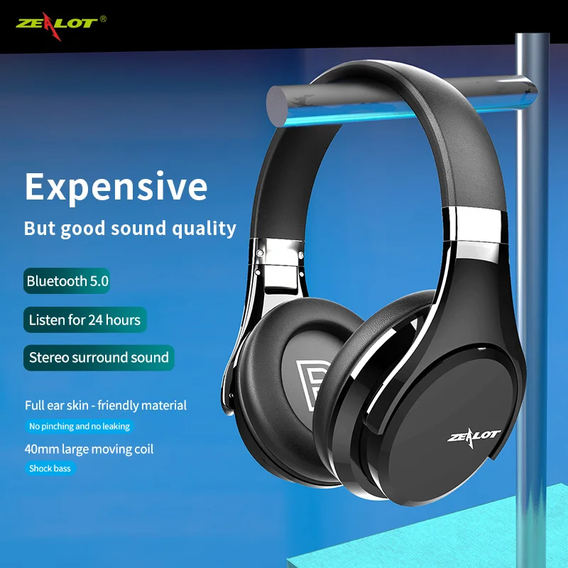 Zealot Headphones Zealot B21 Review ZEALOT-B21 Wireless Headphones