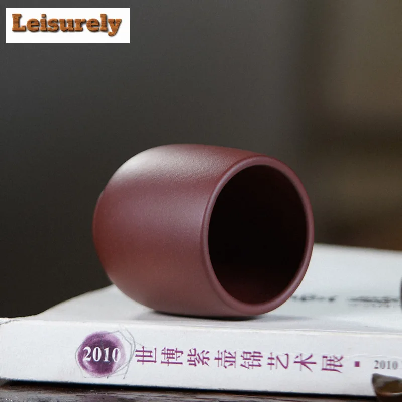 110ml Yixing Zisha Teacup Retro Tea Bowl Water Jug Tea-tasting Personal Cup Chazhan Master Cups Household Tea Items Collection