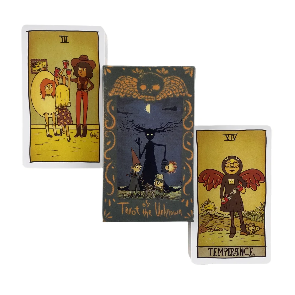 Tarot Of The Unknown Cards Fate English Visions Divination Family Playing Party Paper Game Oracle Edition