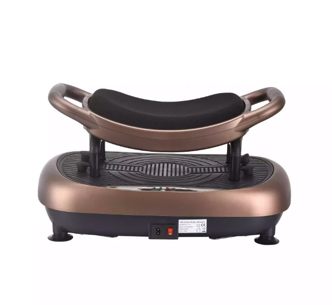 Home Relax vibrating shake Fit Massage Machine Slim Body Shaker Whole Body Fat Burning Vibration Plate with Seat
